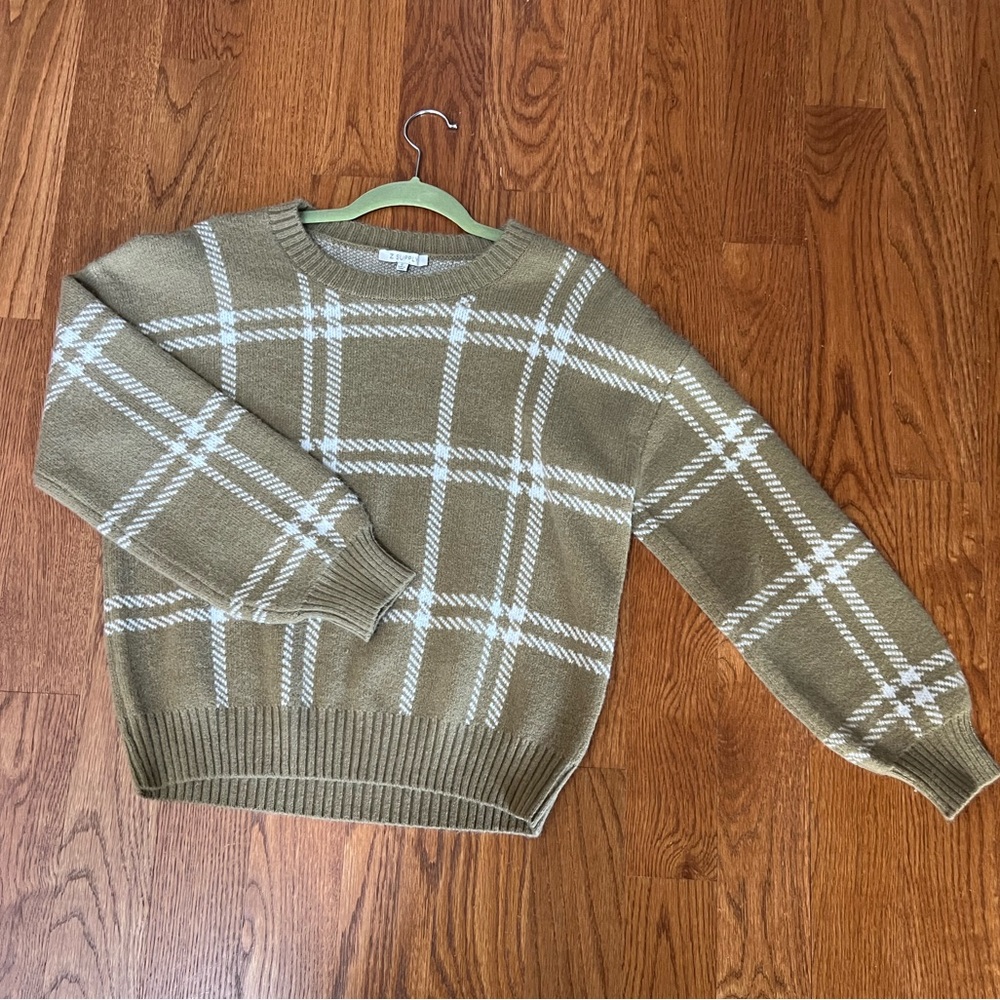 Z Supply Jolene Plaid Sweater